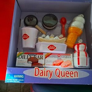 Vintage Dairy Queen play set